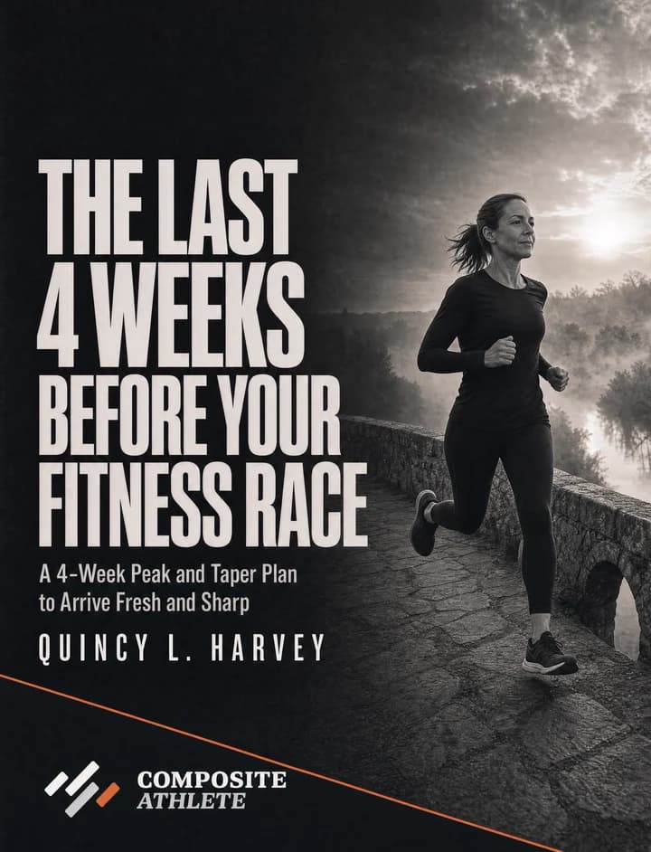 The Last 4 Weeks Before Your Fitness Race workbook cover