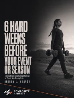 6 Hard Weeks Before Your Event or Season workbook cover