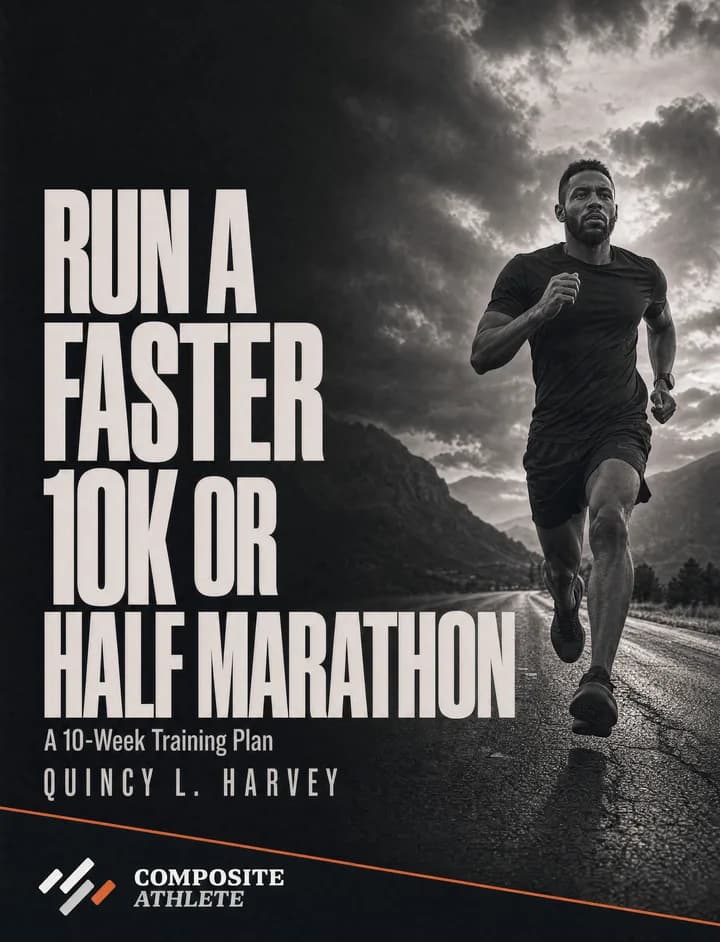 Run a Faster 10K or Half Marathon workbook cover