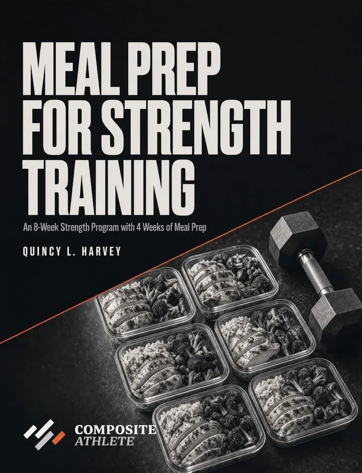 Meal Prep for Strength Training workbook cover