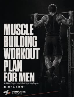 Muscle Building Workout Plan for Men workbook cover